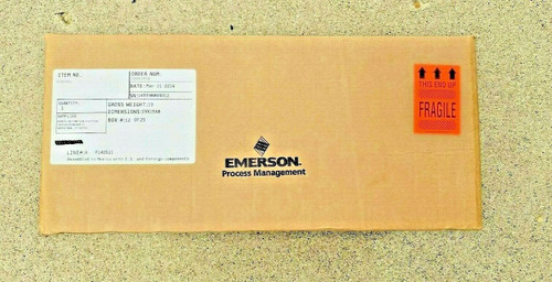 Chart Recorder Emerson Controls Bristol Ac Amp 410887B02 Box