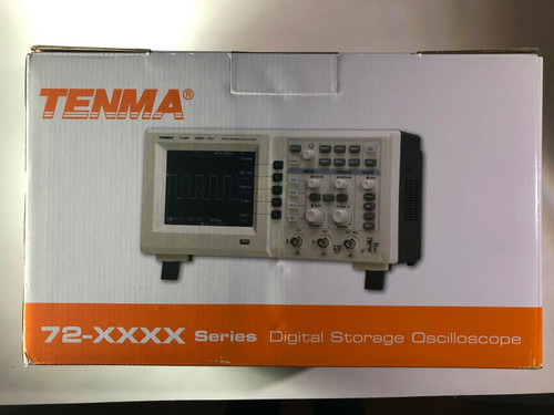 Tenma 72-8710A 100Mhz 2 Channel Digital Oscilloscope