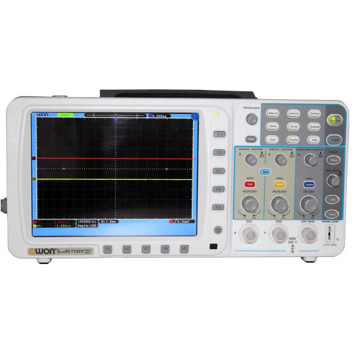 Est Low-Noise Owon 100Mhz Oscilloscope Sds7102V Fft 1G Lan+Vga Limited Time