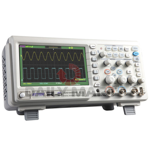 Atten Ads1042Cml Digital Storage Oscilloscope 40Mhz 1Gsa/S 7" Lcd 2 Channel