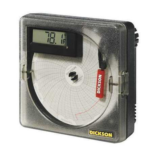 Dickson Sl4100 Recorder,Temp,4 In,0 To 100 F,Display