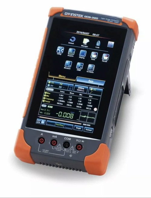 Instek Gds-310 100 Mhz, 2-Ch, 1 Gsa/S, Ds Oscilloscope With Temp. Meas, .