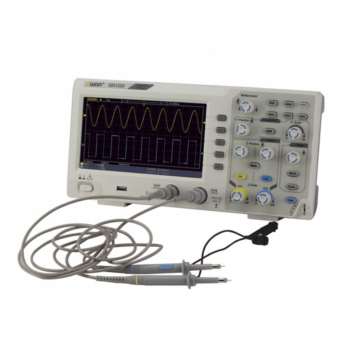 Owon Sds1202 2Channel Digital Oscilloscope 200Mhz Bandwidth High Accuracy 1Gs/S