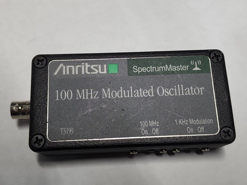 Anritsu Spectrummaster T3199 100Mhz Modulated Oscillator