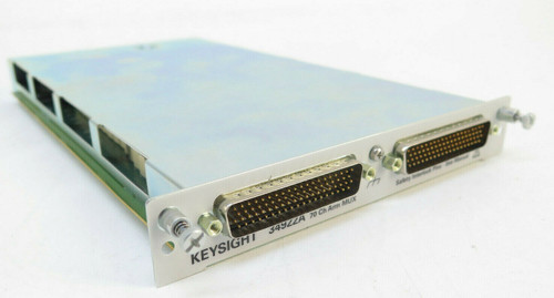 Agilent / Keysight 34922A 70 Channel (Arm Mux) Armature Multiplexer For 34980A