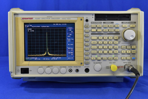 Advantest R3267 Spectrum Analyzer, 100Hz To 8 Ghz