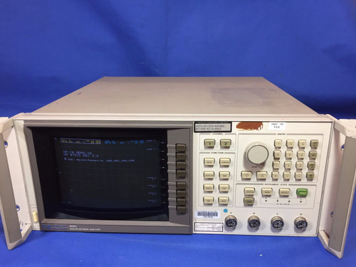 Agilent / Hp/ Keysight 8757C Scalar Network Analyzer W/ Opt 001,