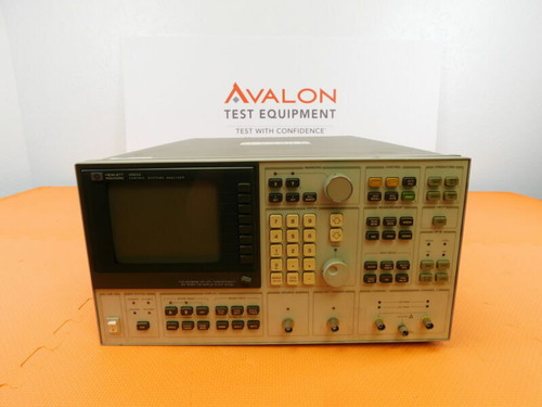 Agilent 3563A Control Systems Analyzer