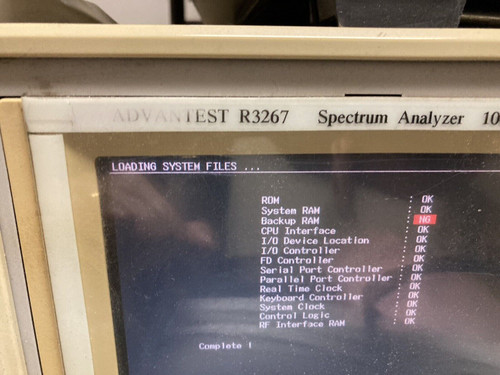 Advantest R3267 Spectrum Analyzer 100Hz - 8Ghz