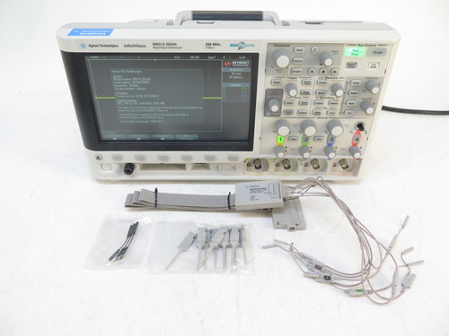 Agilent Keysight Infiniivision Msox2024A 200Mhz Chan 4 + 8 Mixed Signal Scope