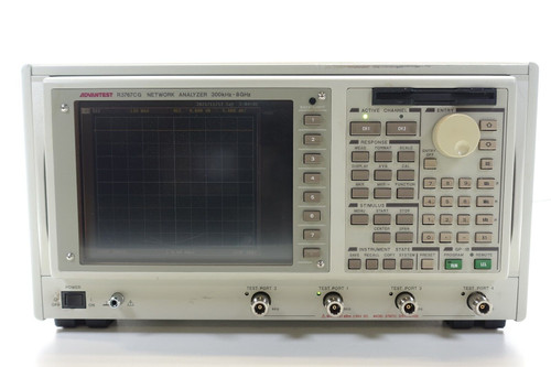 Advantest R3767Cg Network Analyzer - 300 Khz - 8 Ghz; Opt: 14 70 71