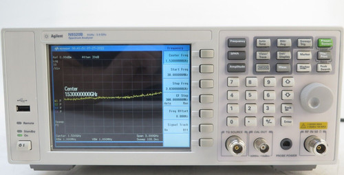 Agilent Hp Keysight N9320B Rf Spectrum Analyzer 9 Khz - 3 Ghz Option Pa3 Preamp