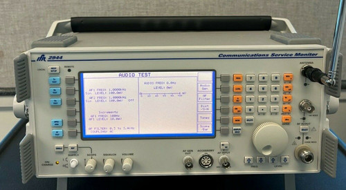 Aeroflex / Ifr / Communications Service Monitor 2944 W/Case & Manual