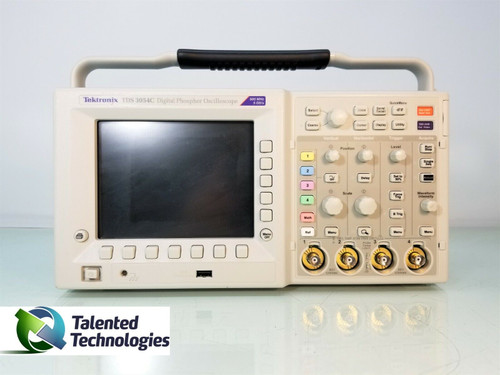 Tektronix Tds3054C Phosphor Oscilloscope Tds3Trg, Tds3Fft, Tds3Tmt, Tds3Sdi