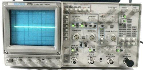 Tektronix 2246 4 Channel Analog 100 Mhz Oscilloscope