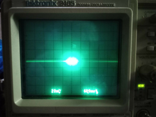 Tektronix 2465 300Mhz 4Ch Analog Oscilloscope/Extras