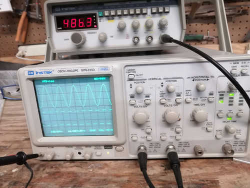 Gw Instek Gos-6103 Analog Oscilloscope