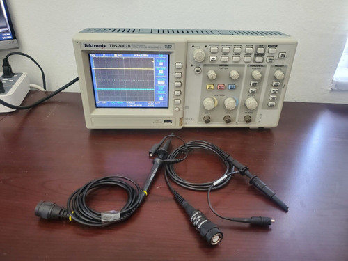 Tektronix Tds 2002B Two Channel Digital Oscilloscope 60Mhz With New Probes