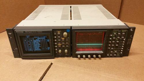 Tektronix 764 Digital Audio Monitors And Tektronix 1760 Waveform/ Vector Monitor