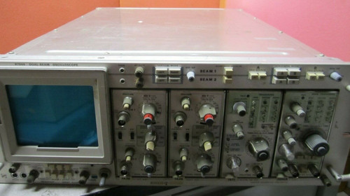 Tektronix R7844 Dual Beam Oscilloscope With 4 Modules