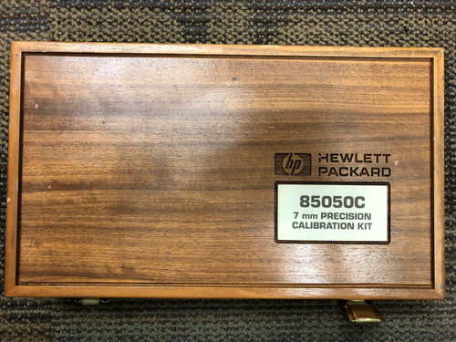 Hp 85050C 7 Mm Precision Calibration Kit In Wooden Box