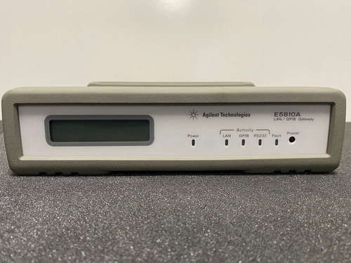 Hp/Agilent E5810A Lan / Gpib Multiport Connector Gateway