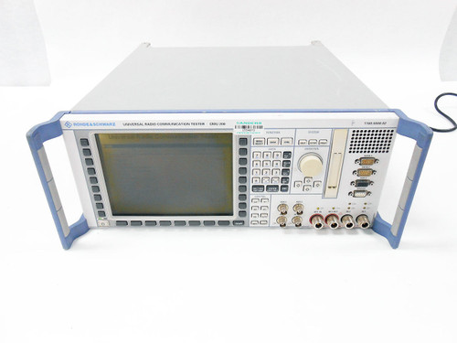 Rohde & Schwarz Cmu200 1100.0008.02 Communication Tester B11 B21 B41 B52 K23 R&S