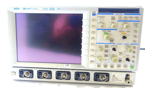 Lecroy Lt344 Waverunner 500 Mhz, 500 Ms/S, 4 Channel Oscilloscope