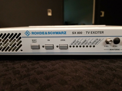 Rohde & Schwarz Sx 800 Tv Exciter 2095.1502.81