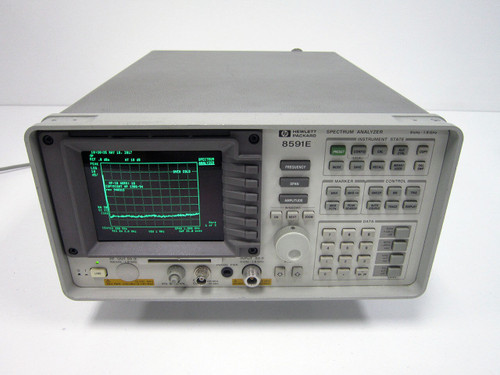 Hp 8591E 1.8 Ghz Portable Spectrum Analyzer 004 130 021 Agilent