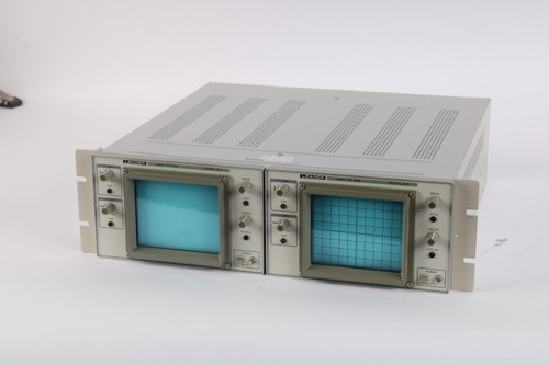 Leader Lbo-51Ma X-Y Crt Display - 2 Units In Rack Mount