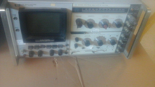 Display Section / Rf & If Spectrum Analyzers - Hp 141B / 8552B