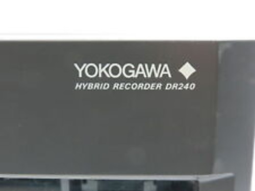Yokogawa Dr240 Hybrid Chart Recorder
