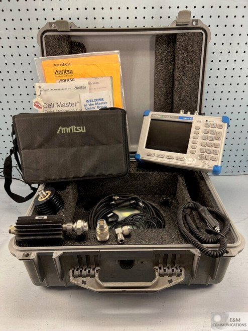 Mt8212B Anritsu Cell Master Base Station Spectrum Analyzer 25Mhz-4Ghz 532065