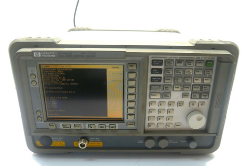 Hp Hewlett E4401B Spectrum Analyzer 9 Khz-1.5 Ghz -