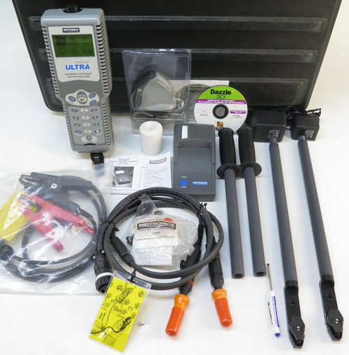 Midtronics Celltron Ultra Universal Stationary Battery Analyzer Ctu-6000 Kit