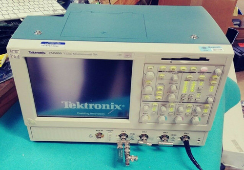 Tektronix Tek Vm5000 Video Measurement Set Dpo Oscilloscope