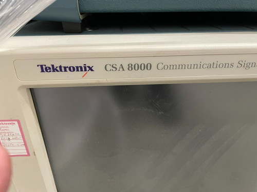 Tektronix Csa 8000 Communications Signal Analyzer