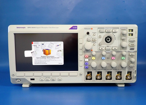 Tektronix Dpo3034 Digital Phosphor Oscilloscope 4-Chan 300Mhz 2.5Gs/S