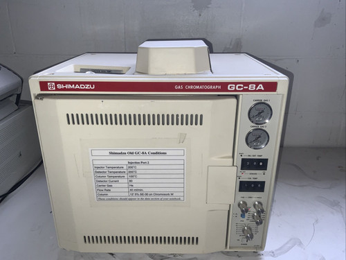shimadzu gas chromatograph gc-8a