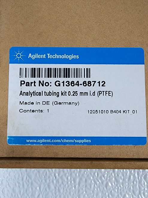 agilent g1364-68712 tubing kit 10 ml/min g1364c preparative fraction collector