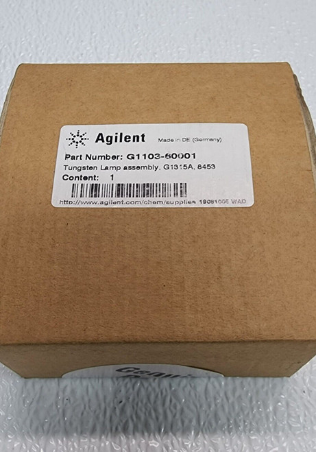 agilent g1103-60001 tungsten vis lamp