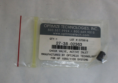 optimize active inlet valve cartridge 27-38-02363 for agilent 1050/1100