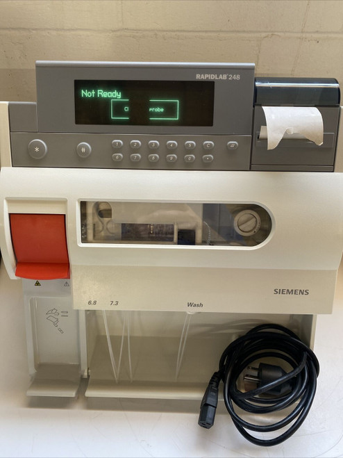 siemens bayer rapidlab 248 gas analyzer