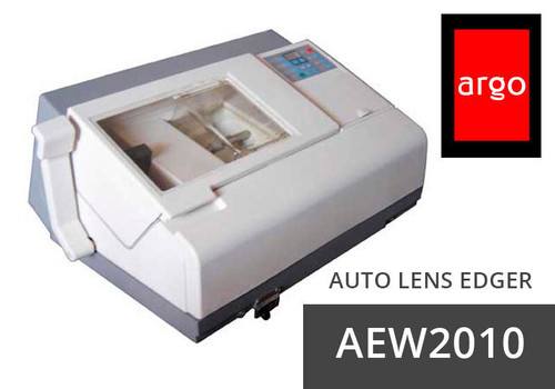 semi auto lens edger argo aew2010 w/pattern maker and local center meter 220