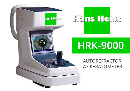 autorefractometer/keratometer hans heiss hrk-9000, made in korea