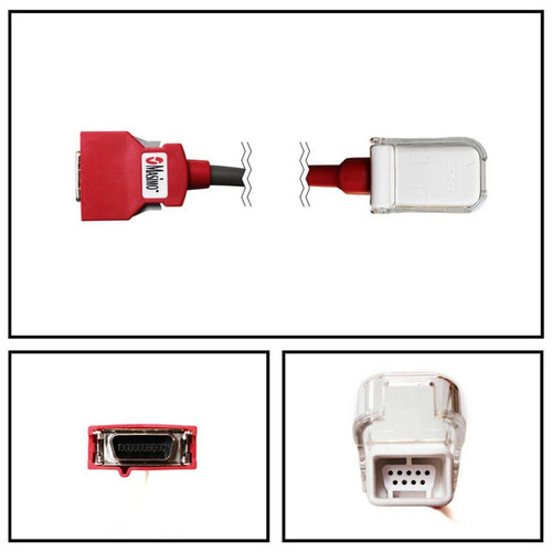 masimo set 2365 red lnc-01 oem ext. cable lncs 9 pin to red 20 pin - 6"/15cm