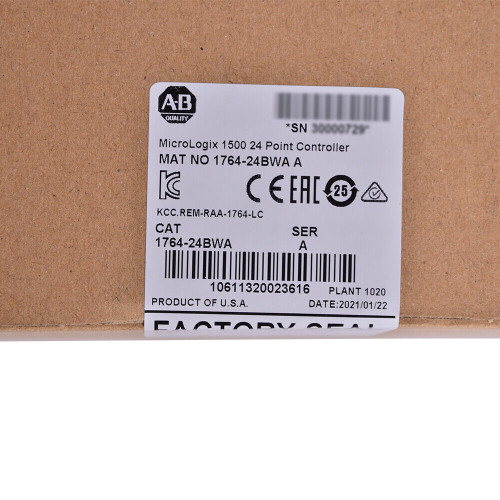 Allen-Bradley 1764-24Bwa Ser B Micrologix 1500 24 Point Controller