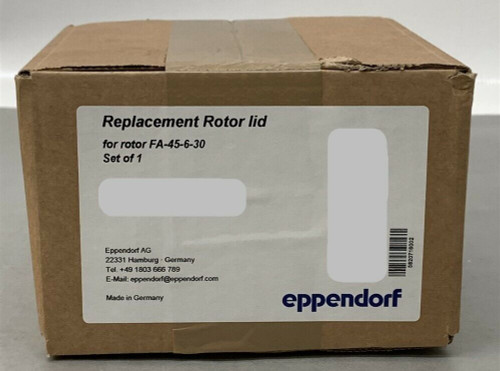 Eppendorf 5820716002 Replacement Aerosoltight Quicklock Lid For Rotor Fa-45-6-30