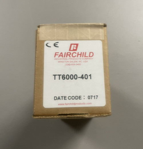 Fairchild Tt6000-401 Electro-Pneumatic I/P, E/P Transducer